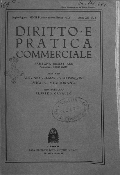 Diritto e pratica commerciale rivista economico giuridica