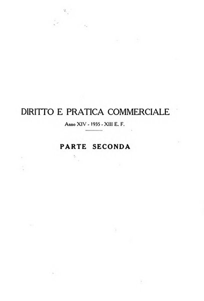 Diritto e pratica commerciale rivista economico giuridica