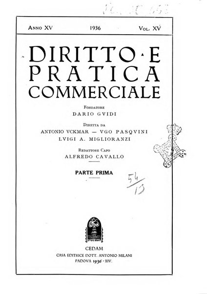 Diritto e pratica commerciale rivista economico giuridica