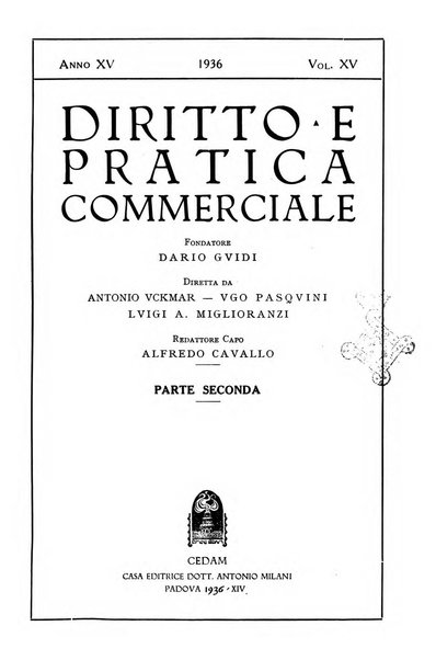 Diritto e pratica commerciale rivista economico giuridica