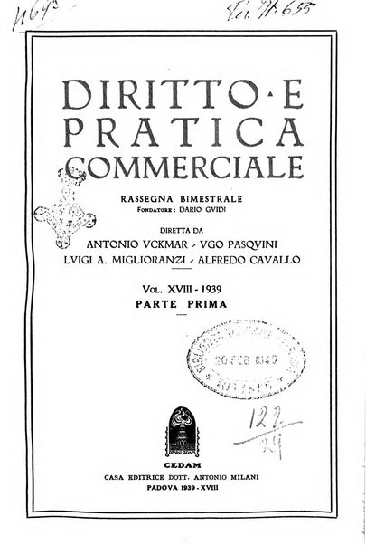 Diritto e pratica commerciale rivista economico giuridica