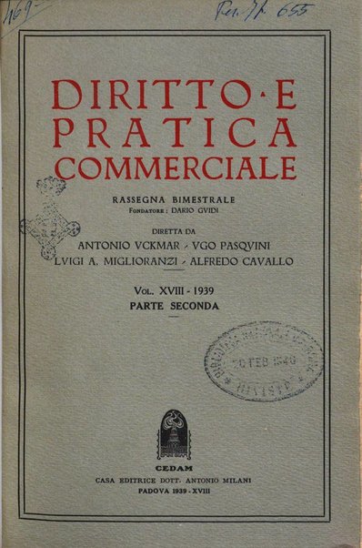 Diritto e pratica commerciale rivista economico giuridica