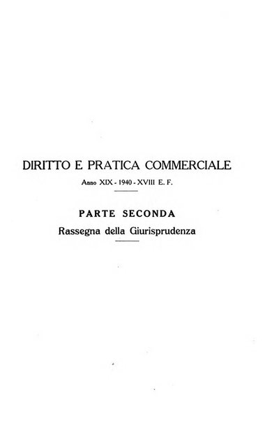 Diritto e pratica commerciale rivista economico giuridica