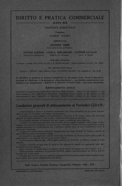 Diritto e pratica commerciale rivista economico giuridica