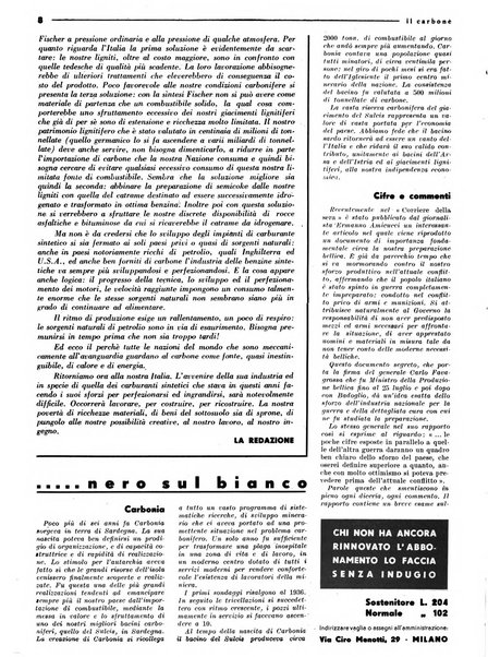 Il carbone nell'industria, nel commercio, negli usi domestici