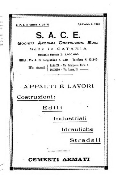 Rivista dell'industria e dell'artigianato organo dell'Unione industriale fascista della Sicilia orientale