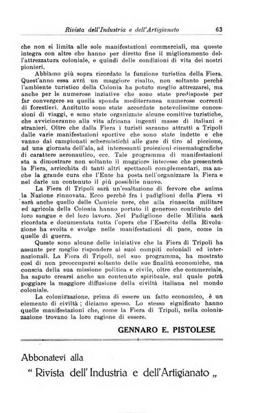 Rivista dell'industria e dell'artigianato organo dell'Unione industriale fascista della Sicilia orientale