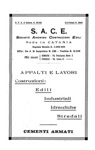 Rivista dell'industria e dell'artigianato organo dell'Unione industriale fascista della Sicilia orientale