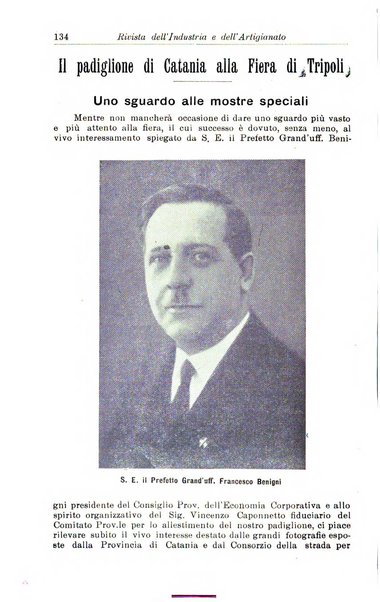 Rivista dell'industria e dell'artigianato organo dell'Unione industriale fascista della Sicilia orientale