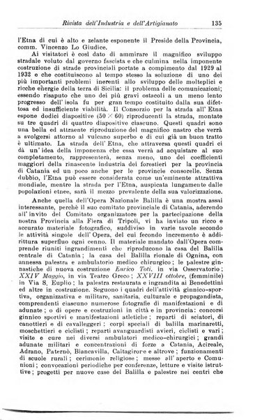 Rivista dell'industria e dell'artigianato organo dell'Unione industriale fascista della Sicilia orientale