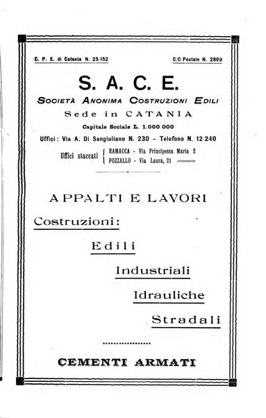 Rivista dell'industria e dell'artigianato organo dell'Unione industriale fascista della Sicilia orientale