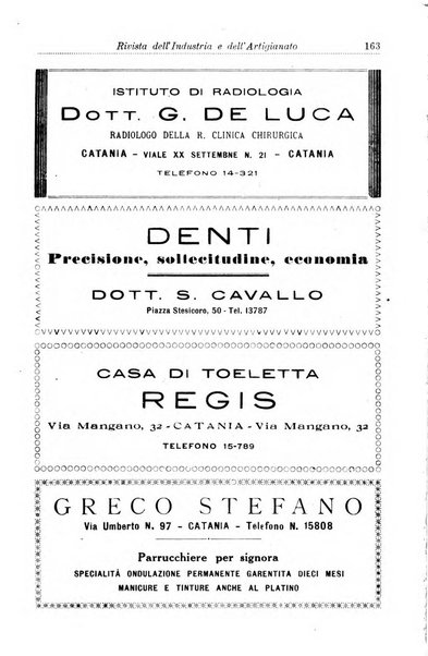 Rivista dell'industria e dell'artigianato organo dell'Unione industriale fascista della Sicilia orientale