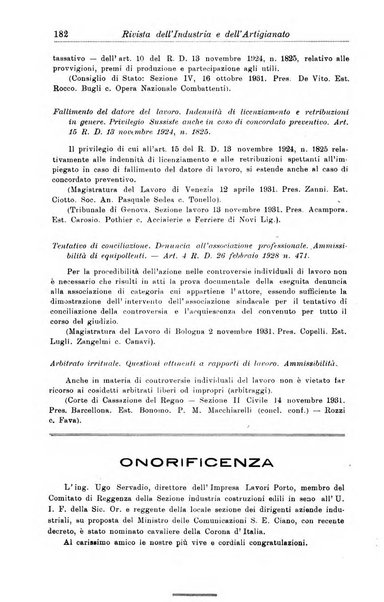 Rivista dell'industria e dell'artigianato organo dell'Unione industriale fascista della Sicilia orientale