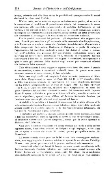 Rivista dell'industria e dell'artigianato organo dell'Unione industriale fascista della Sicilia orientale