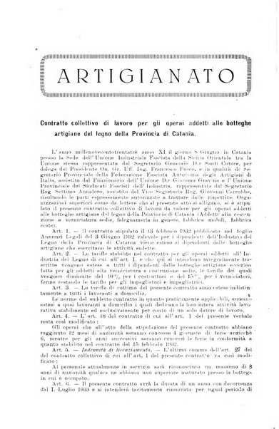 Rivista dell'industria e dell'artigianato organo dell'Unione industriale fascista della Sicilia orientale