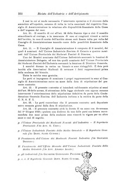 Rivista dell'industria e dell'artigianato organo dell'Unione industriale fascista della Sicilia orientale