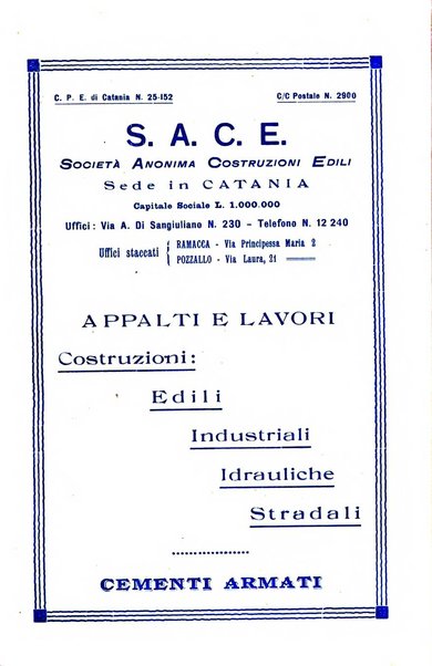 Rivista dell'industria e dell'artigianato organo dell'Unione industriale fascista della Sicilia orientale