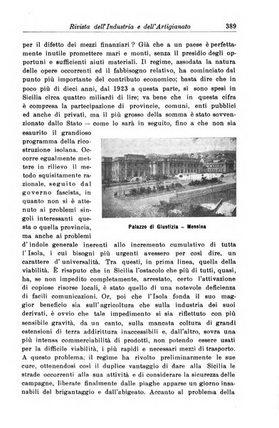 Rivista dell'industria e dell'artigianato organo dell'Unione industriale fascista della Sicilia orientale