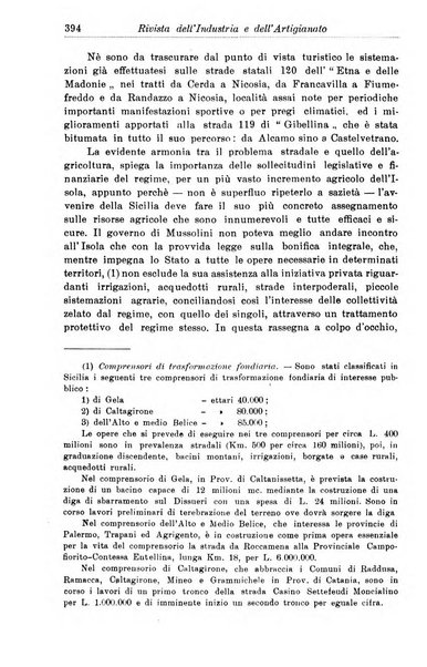 Rivista dell'industria e dell'artigianato organo dell'Unione industriale fascista della Sicilia orientale