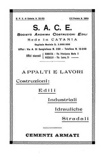 Rivista dell'industria e dell'artigianato organo dell'Unione industriale fascista della Sicilia orientale