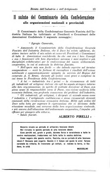 Rivista dell'industria e dell'artigianato organo dell'Unione industriale fascista della Sicilia orientale