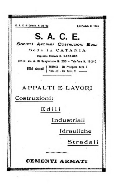 Rivista dell'industria e dell'artigianato organo dell'Unione industriale fascista della Sicilia orientale