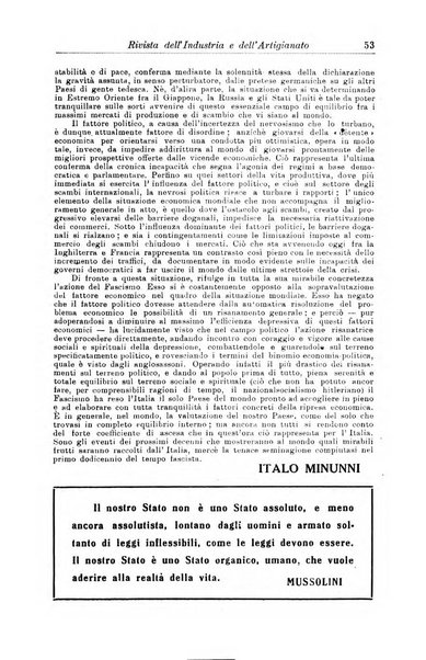 Rivista dell'industria e dell'artigianato organo dell'Unione industriale fascista della Sicilia orientale