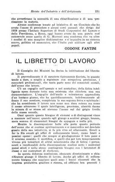 Rivista dell'industria e dell'artigianato organo dell'Unione industriale fascista della Sicilia orientale