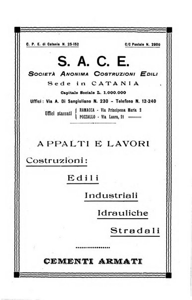 Rivista dell'industria e dell'artigianato organo dell'Unione industriale fascista della Sicilia orientale