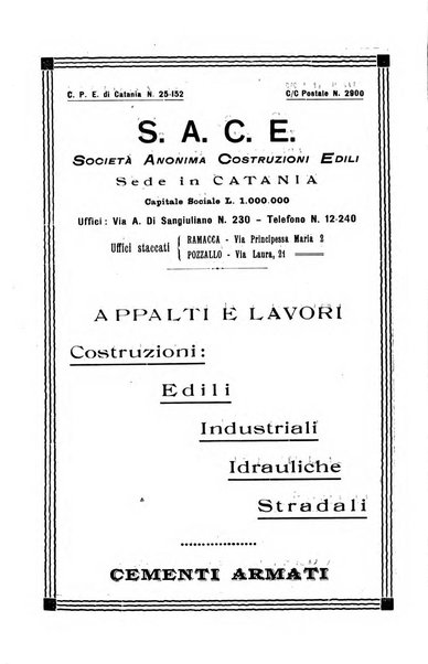 Rivista dell'industria e dell'artigianato organo dell'Unione industriale fascista della Sicilia orientale