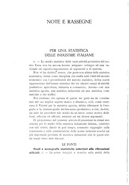 Rivista italiana di statistica economia e finanza