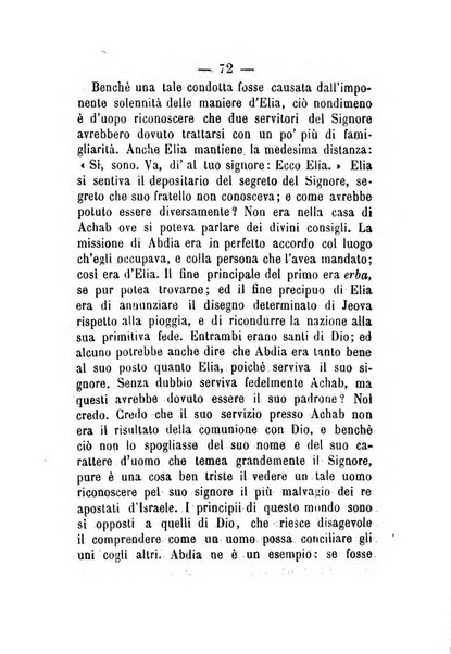 Il dispensatore periodico consacrato allo studio della parola