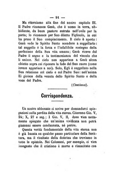 Il dispensatore periodico consacrato allo studio della parola