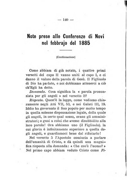 Il dispensatore periodico consacrato allo studio della parola