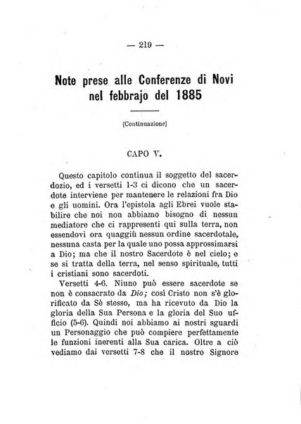 Il dispensatore periodico consacrato allo studio della parola