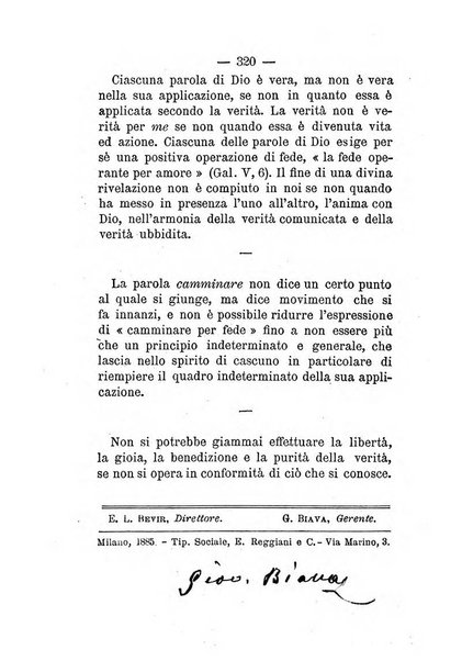 Il dispensatore periodico consacrato allo studio della parola