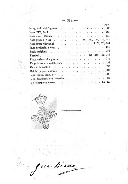 Il dispensatore periodico consacrato allo studio della parola