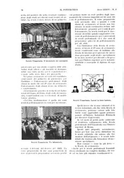 Il politecnico rivista di ingegneria, tecnologia, industria economia, arte