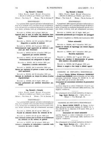 Il politecnico rivista di ingegneria, tecnologia, industria economia, arte