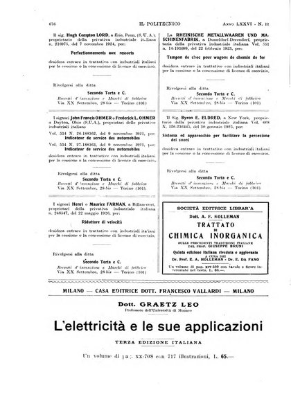 Il politecnico rivista di ingegneria, tecnologia, industria economia, arte