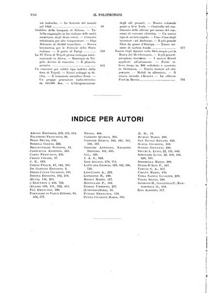 Il politecnico rivista di ingegneria, tecnologia, industria economia, arte