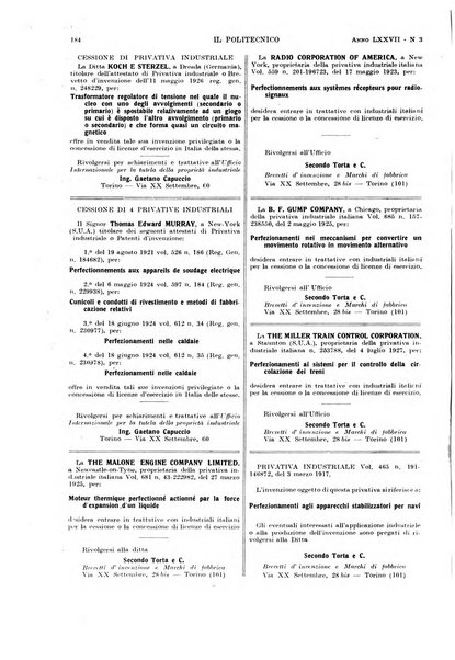 Il politecnico rivista di ingegneria, tecnologia, industria economia, arte