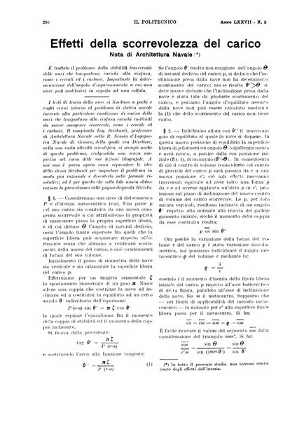 Il politecnico rivista di ingegneria, tecnologia, industria economia, arte