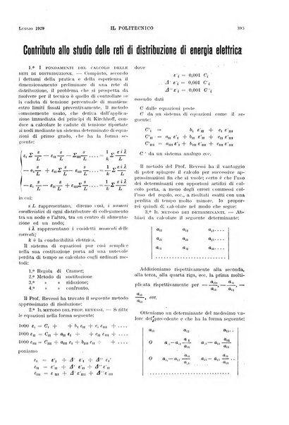 Il politecnico rivista di ingegneria, tecnologia, industria economia, arte