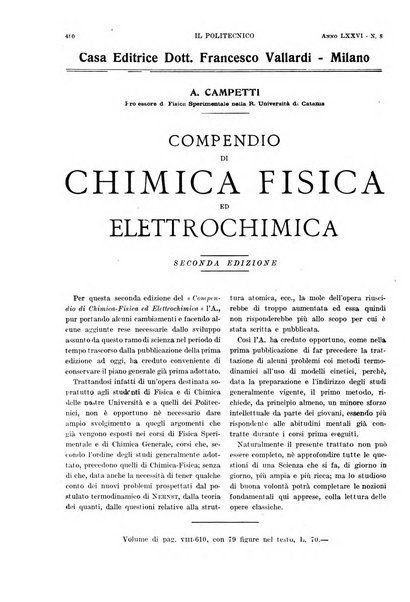 Il politecnico rivista di ingegneria, tecnologia, industria economia, arte