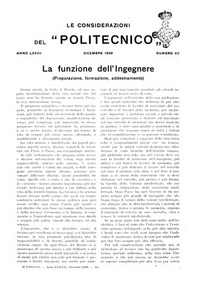 Il politecnico rivista di ingegneria, tecnologia, industria economia, arte