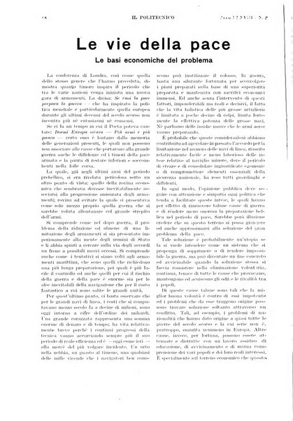 Il politecnico rivista di ingegneria, tecnologia, industria economia, arte