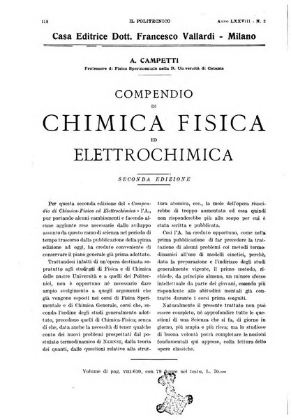 Il politecnico rivista di ingegneria, tecnologia, industria economia, arte