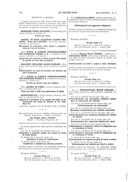 Il politecnico rivista di ingegneria, tecnologia, industria economia, arte