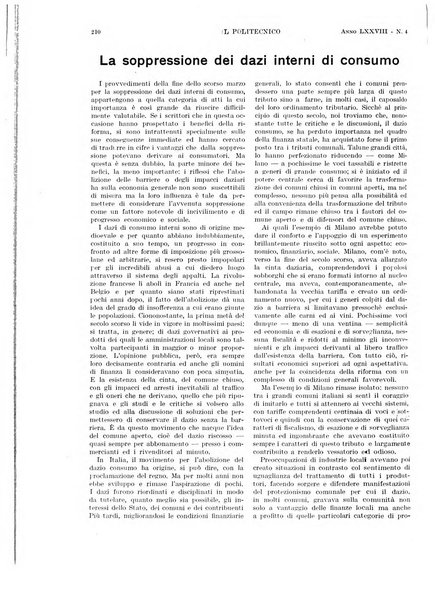 Il politecnico rivista di ingegneria, tecnologia, industria economia, arte